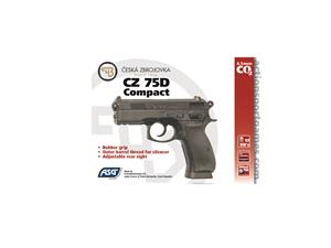Asg CZ 75 D Compact Siyah Havalı Tabanca