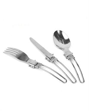 Campout Katlanır Kaşık Çatal Seti