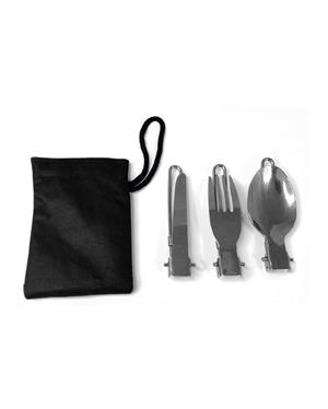 Campout Katlanır Kaşık Çatal Seti