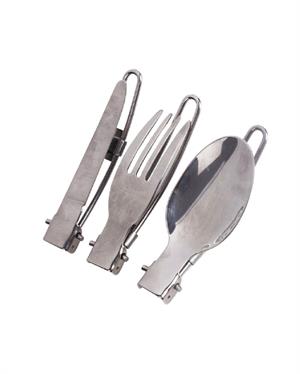 Campout Katlanır Kaşık Çatal Seti