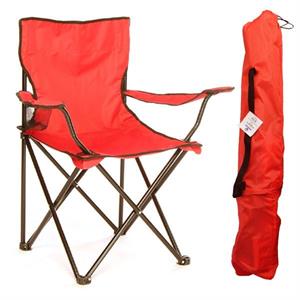 DFT Kollu Katlanır Kamp Sandalyesi Rejisör Kırmızı