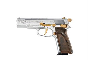 Ekol ES 66 Parlak Beyaz Altın İşlemeli 4.5mm Havalı Tabanca