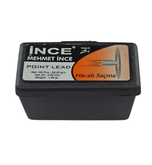 İnce Mehmet Poınt Lead 5.5 MM Saçma