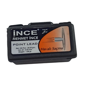 İnce Mehmet Poınt Lead 5.5 MM Saçma