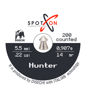 Spoton Hunter 5.5 mm Havalı Tüfek Saçması