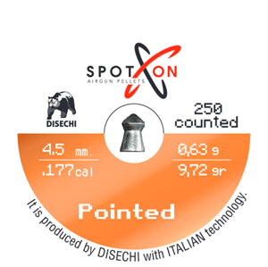 Spoton Pointed 4.5 mm Havalı Tüfek Tabanca Saçması