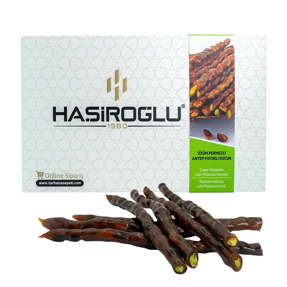 Antep Fıstıklı Pekmez Sucuğu 500 Gr