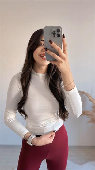 Buzy Masi Bluz Ekru