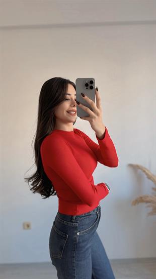 Buzy Masi Bluz Kırmızı