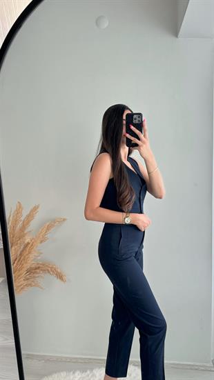 Premium kalite Pantalon Yelek Takım Lacivert Siyah
