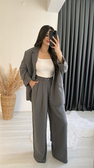 Ruper Premium Antrasit Pantalon Ceket Takım