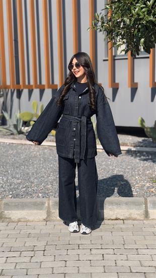 Vagner Denim Kot Ceket Pantalon Takım 