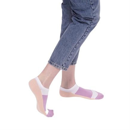 The Socks Company 3 Çift Desenli Kadın Babet Çorap