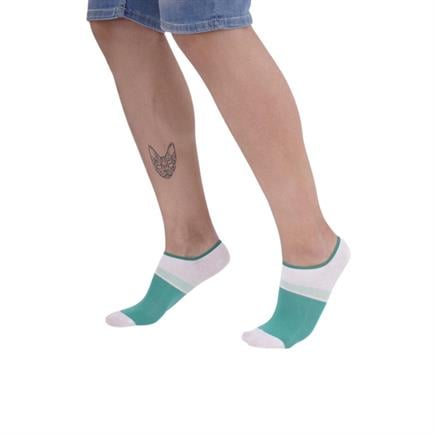 The Socks Company 3 Çift Desenli Erkek Babet Çorap