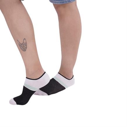 The Socks Company 3 Çift Desenli Erkek Babet Çorap