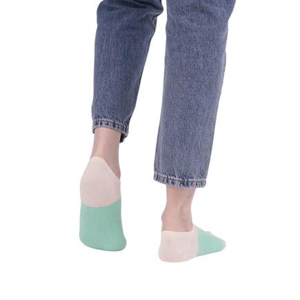 The Socks Company 3 Çift Desenli Kadın Babet Çorap