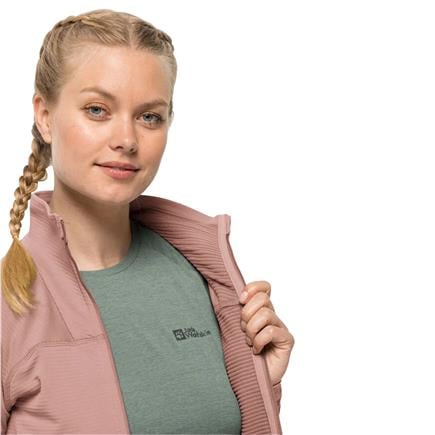 Jack Wolfskin Prelıght Fz W Pembe Kadın Polar Ceket