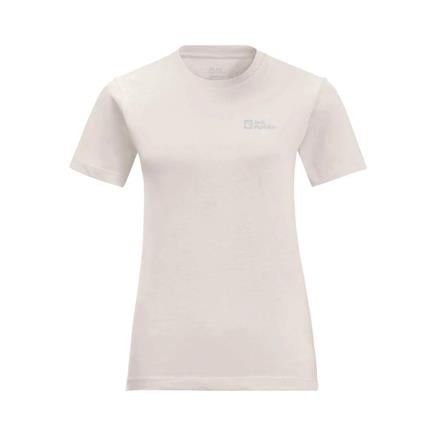 Jack Wolfskin Essential T W Kadın Ekru T-Shirt