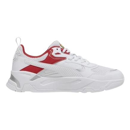 Puma Ferrari Trinity-P White-P Silver-Rosso Corsa Erkek Sneaker