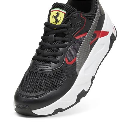 Puma Ferrari Trinity-P Aged Sil-Rosso Corsa Siyah Erkek Sneaker