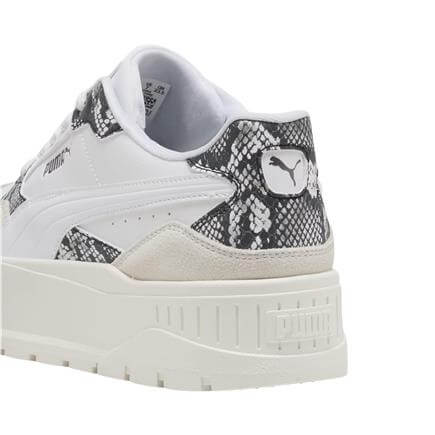 Puma Karmen II Idol Snake Chic Kadın Beyaz Ayakkabı