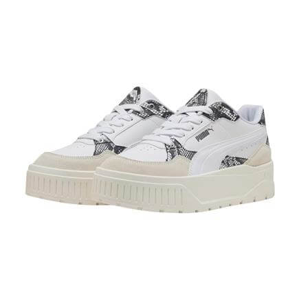 Puma Karmen II Idol Snake Chic Kadın Beyaz Ayakkabı