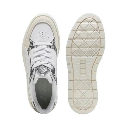 Puma Karmen II Idol Snake Chic Kadın Beyaz Ayakkabı