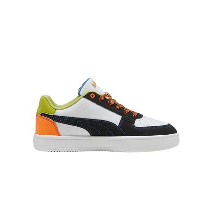 Puma White-Sea Kelp-Orange Glo Kadın Renkli Spor Ayakkabı