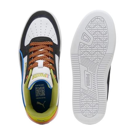 Puma White-Sea Kelp-Orange Glo Kadın Renkli Spor Ayakkabı