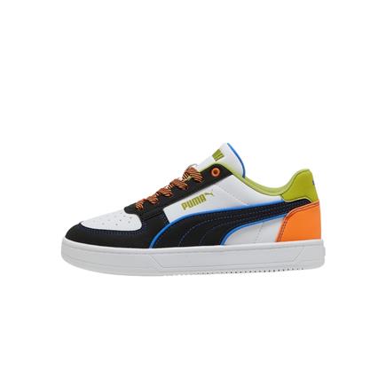 Puma White-Sea Kelp-Orange Glo Kadın Renkli Spor Ayakkabı