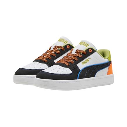 Puma White-Sea Kelp-Orange Glo Kadın Renkli Spor Ayakkabı