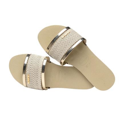 Havaianas You Trancoso Premium Sand Grey  Dore Kadın Terlik