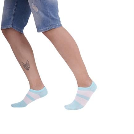 The Socks Company 3 Çift Desenli Erkek Babet Çorap