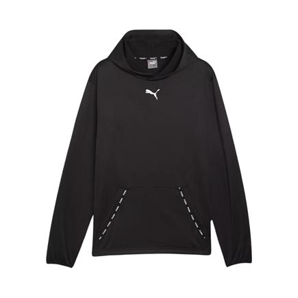 Puma  Fıt Pwrfleece Hoodie Erkek Siyah Sweatshirt
