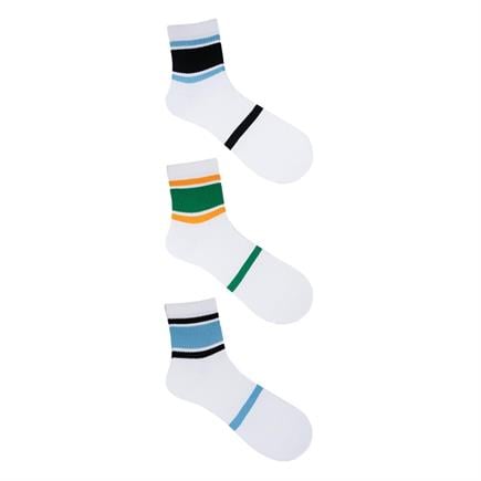 The Socks Company 3 Çift Pamuk Kadın Tenis Çorap