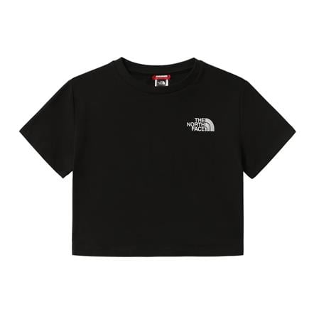 The North Face W S/S Essential Cropped Slim Tee Kadın Siyah T-Shirt