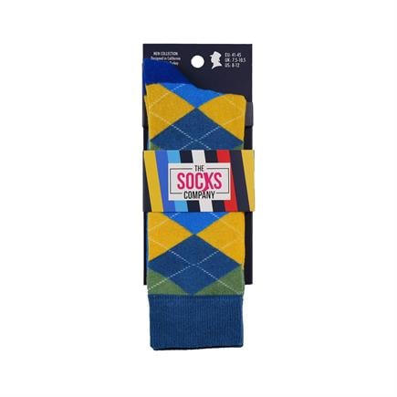The Socks Company Desenli Erkek Soket Çorap
