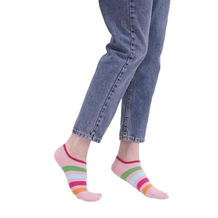 The Socks Company 3 Çift Desenli Kadın Babet Çorap