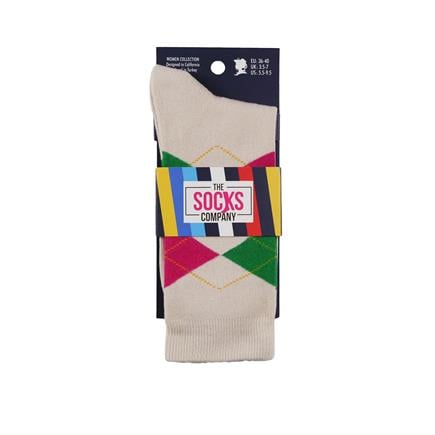 The Socks Company Desenli Kadın Soket Çorap