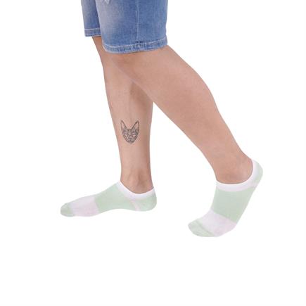 The Socks Company 3 Çift Desenli Erkek Babet Çorap