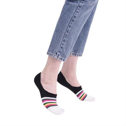The Socks Company 3 Çift Desenli Kadın Babet Çorap
