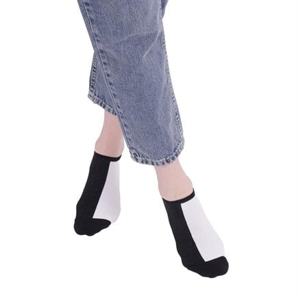 The Socks Company 3 Çift Desenli Kadın Babet Çorap