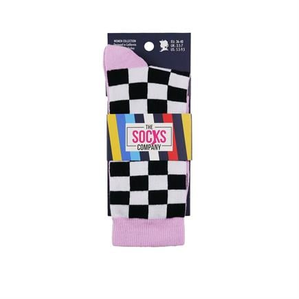 The Socks Company Desenli Kadın Soket Çorap