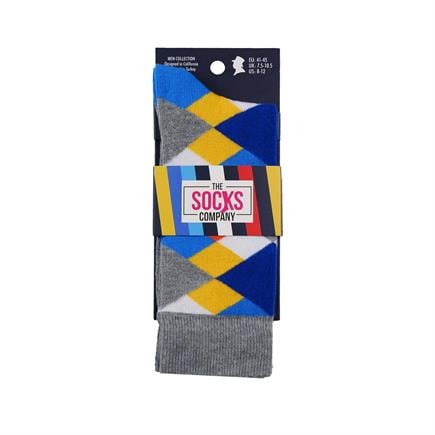 The Socks Company Desenli Erkek Soket Çorap
