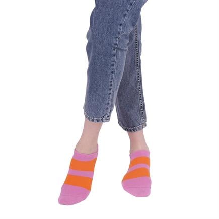 The Socks Company 3 Çift Desenli Kadın Babet Çorap