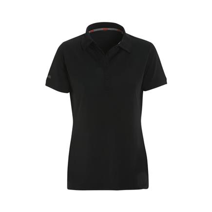 Slam Ws Tech Pıque Polo Ss Siyah Kadın T-Shirt