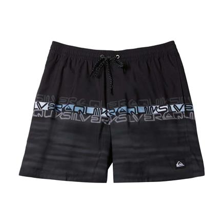 Quiksilver Everyday Wordblock Volley 17 Erkek Siyah Volley Short