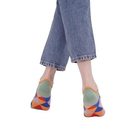 The Socks Company 3 Çift Desenli Kadın Babet Çorap