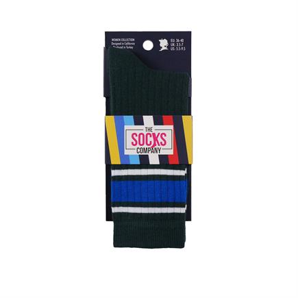 The Socks Company Desenli Kadın Soket Çorap