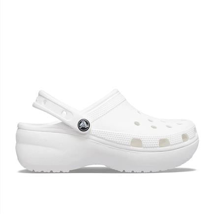Crocs Classic Platform Clog W Kadın Beyaz Terlik